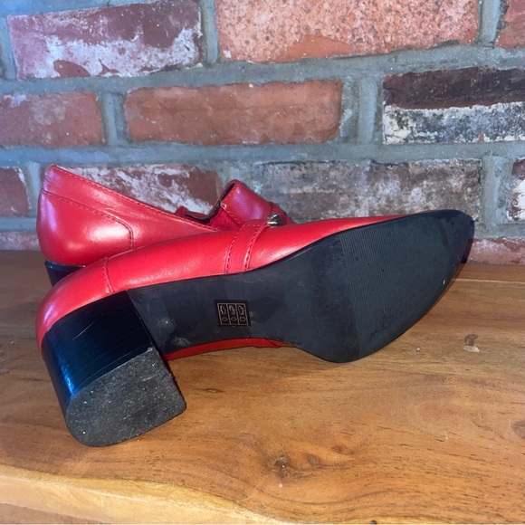 LINEA ROMA WOMENS LADIES SHOE "red" - Picture 6 of 11